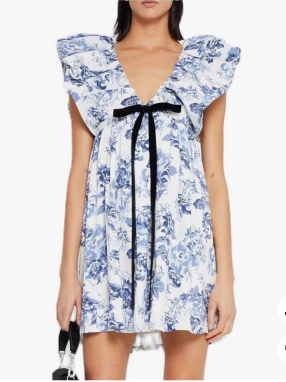 Blue Floral Dress